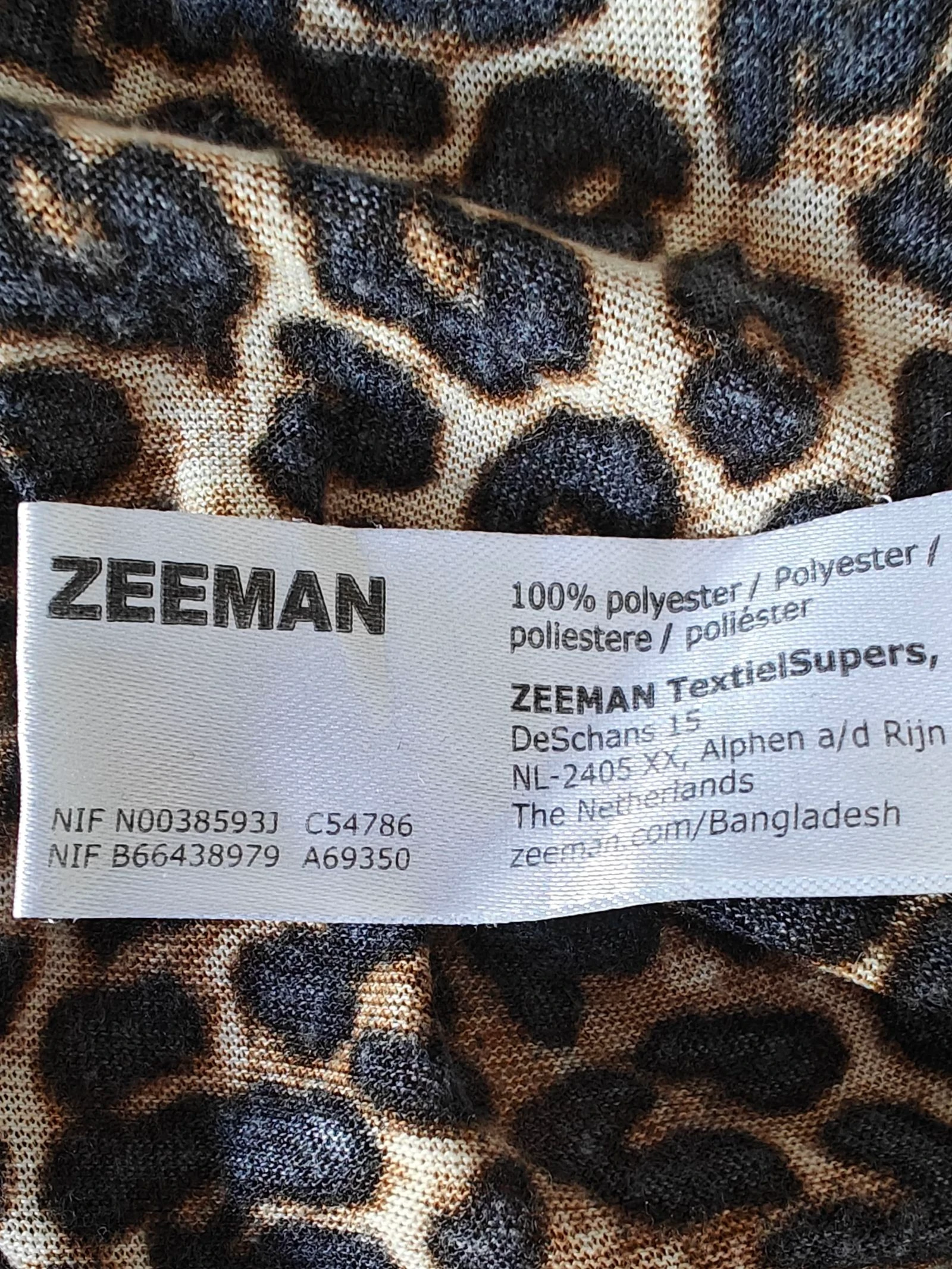 Beautiful leopard print dress by Zeeman – photo 3